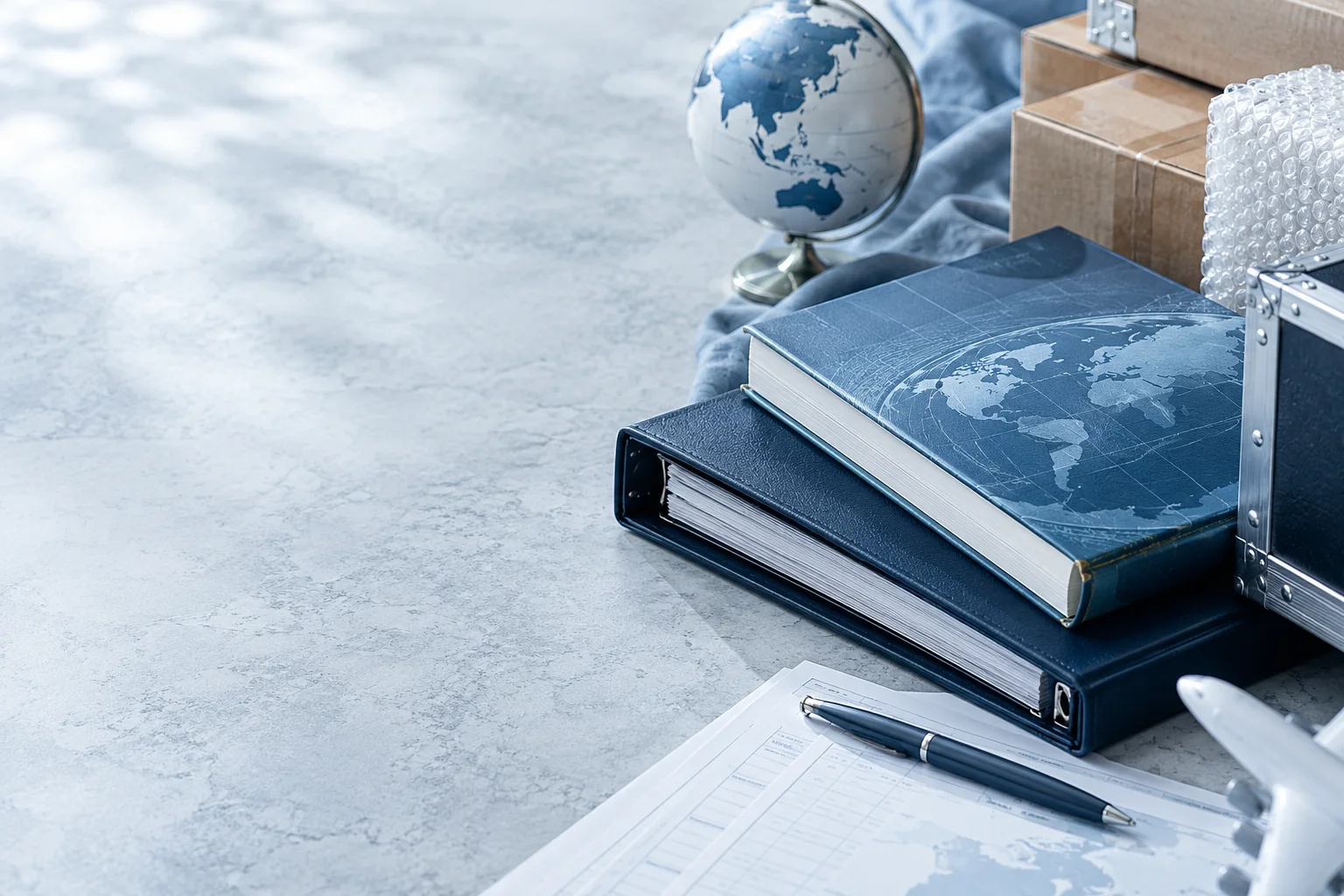 International Project Coordination — research materials and professional project support, view 2