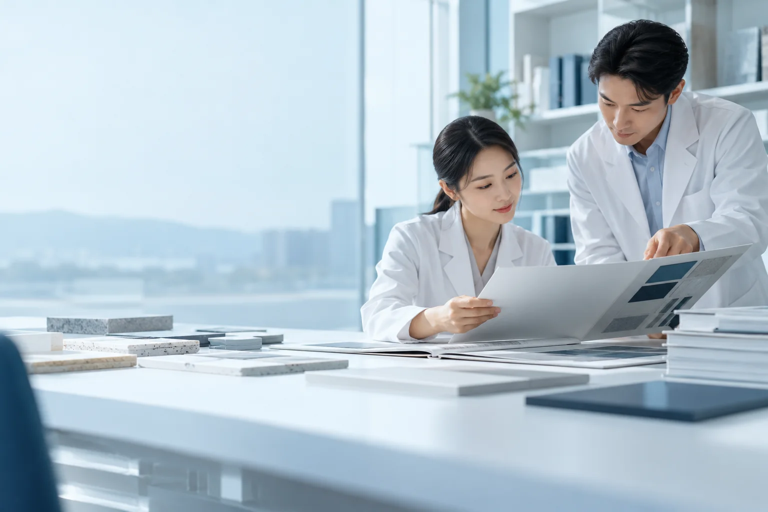 Material Reference Catalog — research materials and professional project support, view 3
